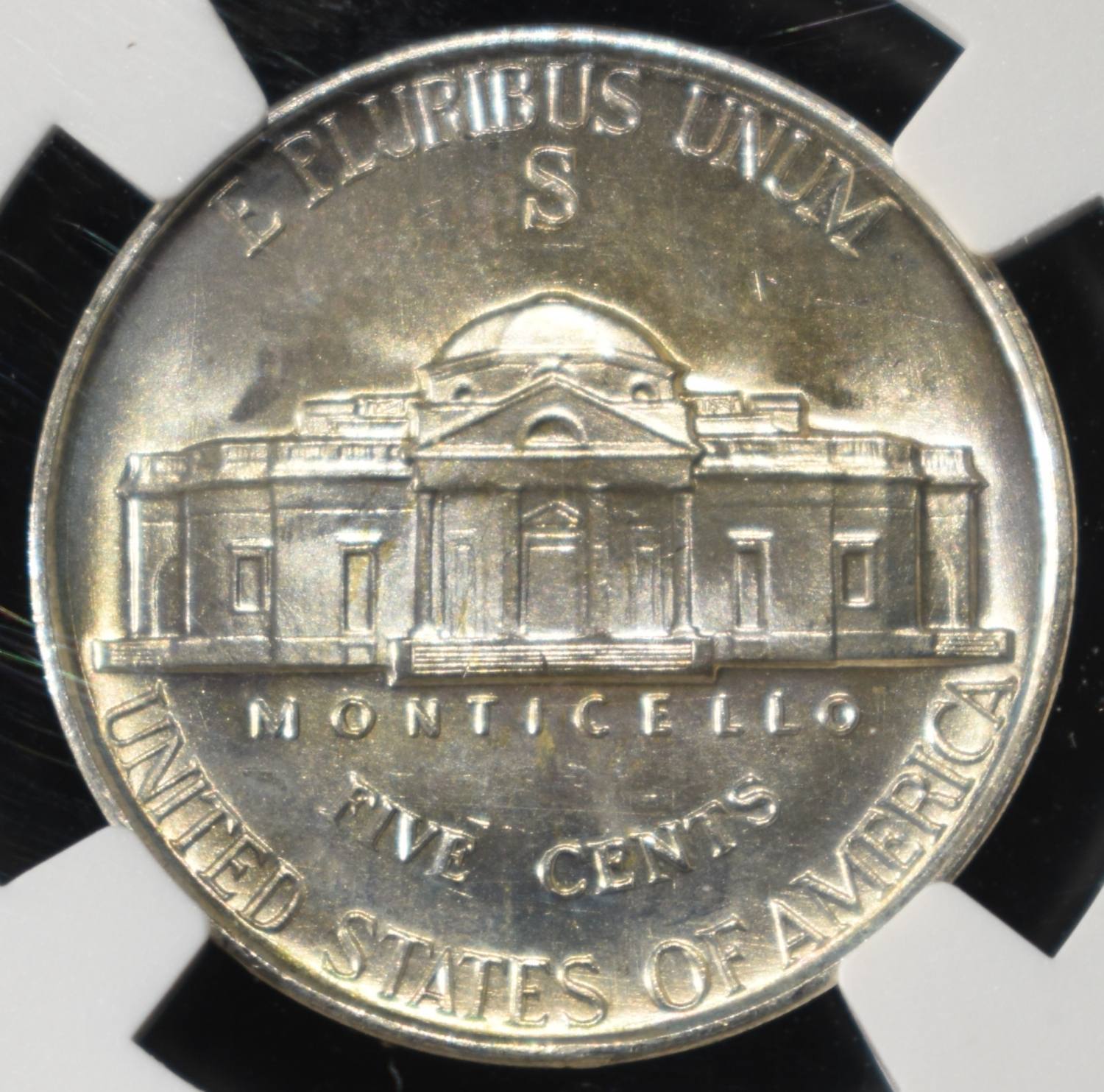 1942-S WAR NICKEL NGC MS67