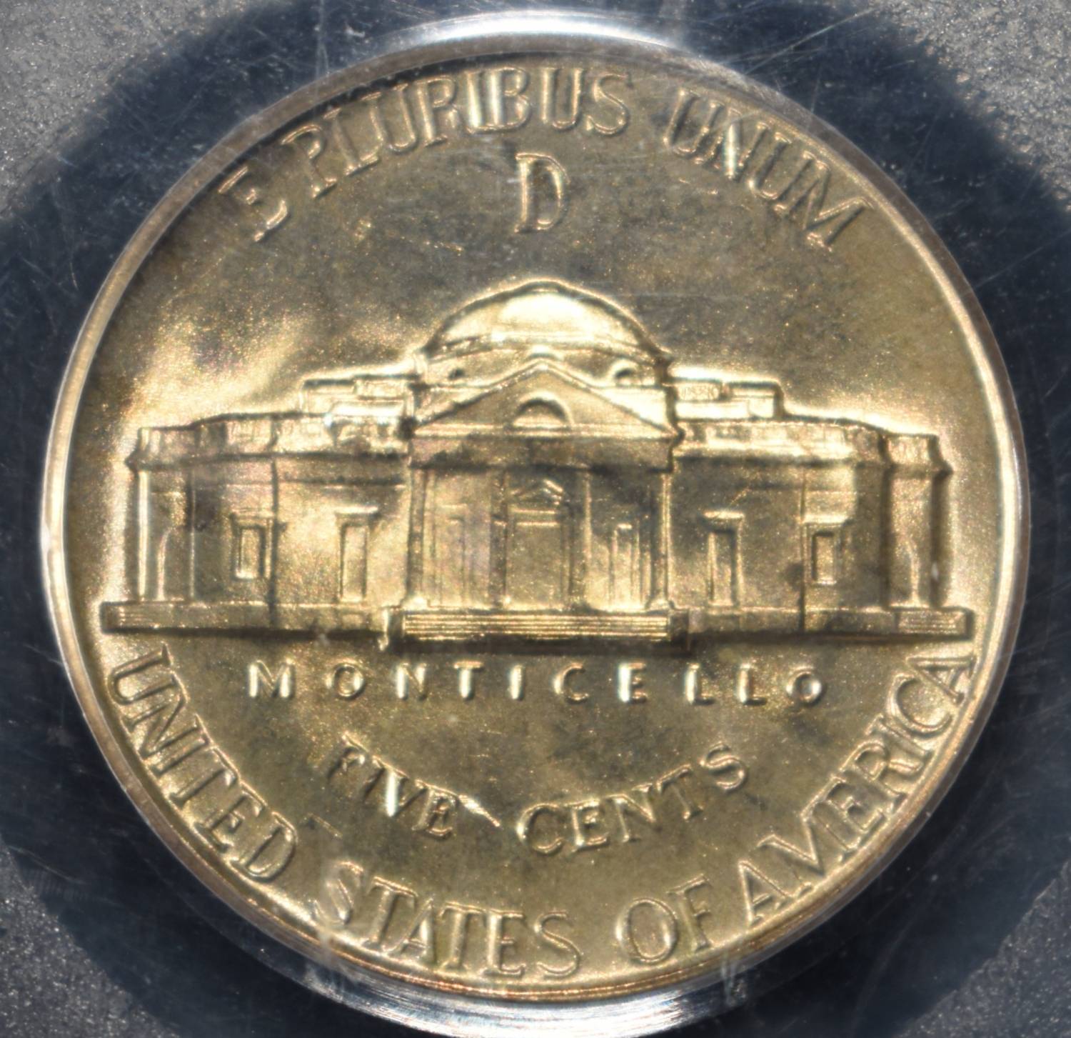 1944-D WAR NICKEL PCGS MS66FS