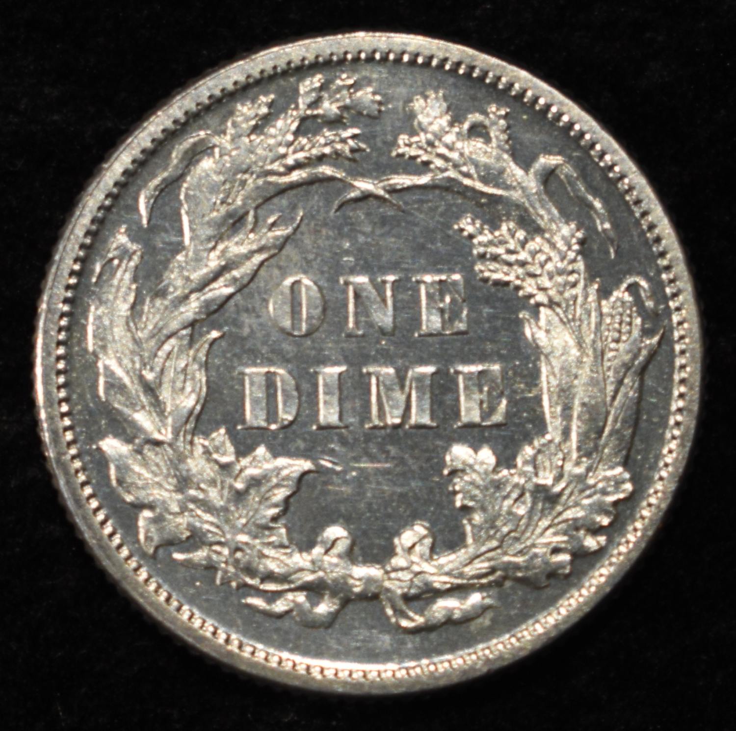1887 SEATED LIBERTY DIME GEM PROOF