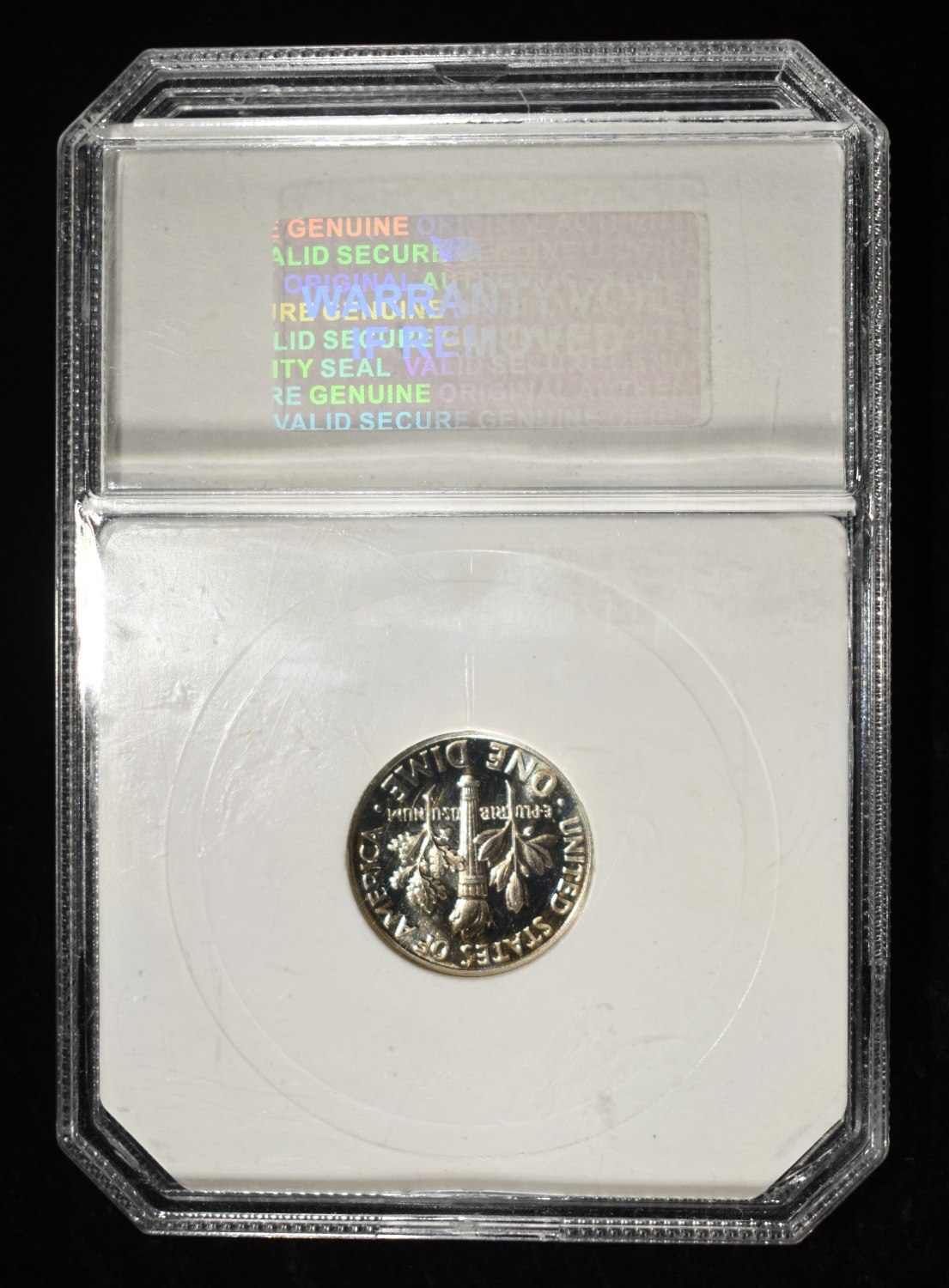 1963 ROOSEVELT DIME PCI PERFECT GEM PROOF DCAM