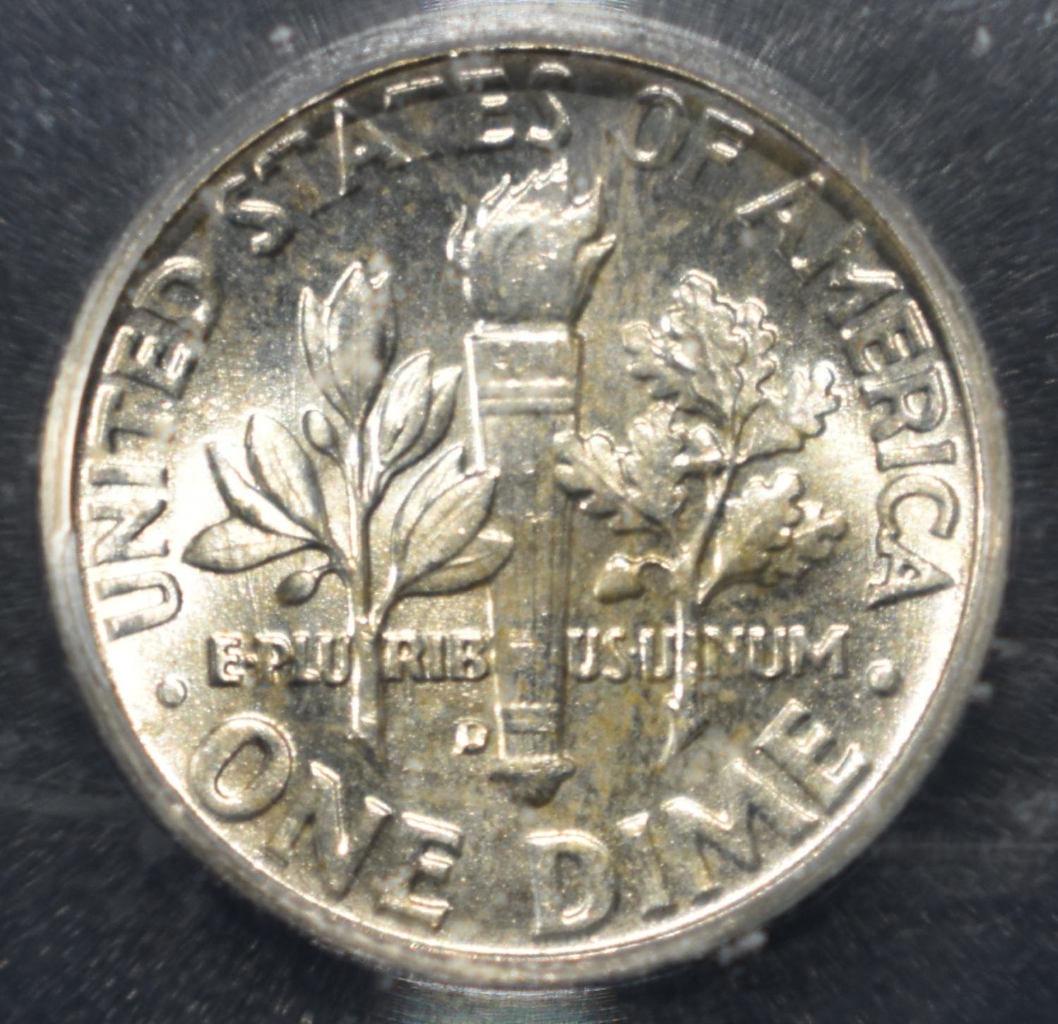 1964-D ROOSEVELT DIME ICG MS67