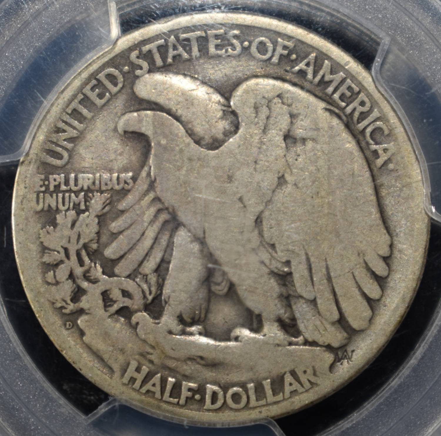 1921-D WALKING LIBERTY HALF DOLLAR PCGS G06