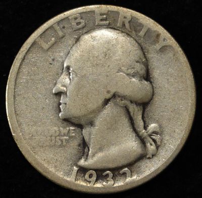 1932-D WASHINGTON QUARTER. BID WITH SILVER CITY AUCTIONS ESTIMATE $120 - $160.