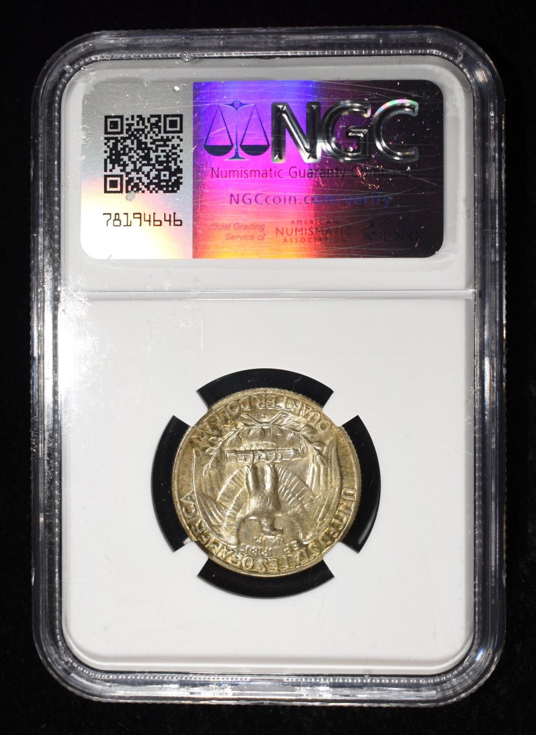 1951-D WASHINGTON QUARTER NGC MS67