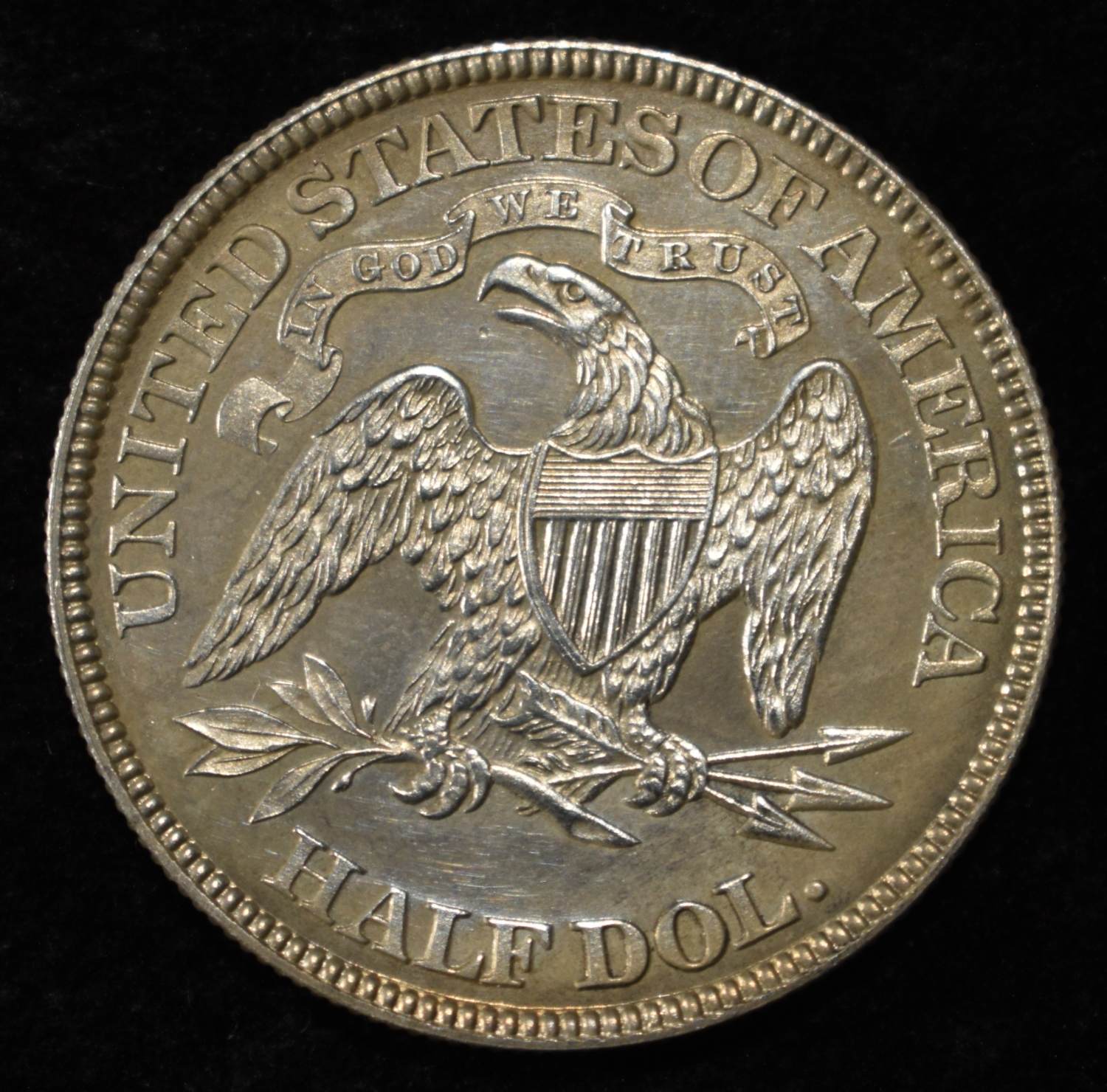 1884 SEATED LIBERTY HALF DOLLAR GEM PROOF