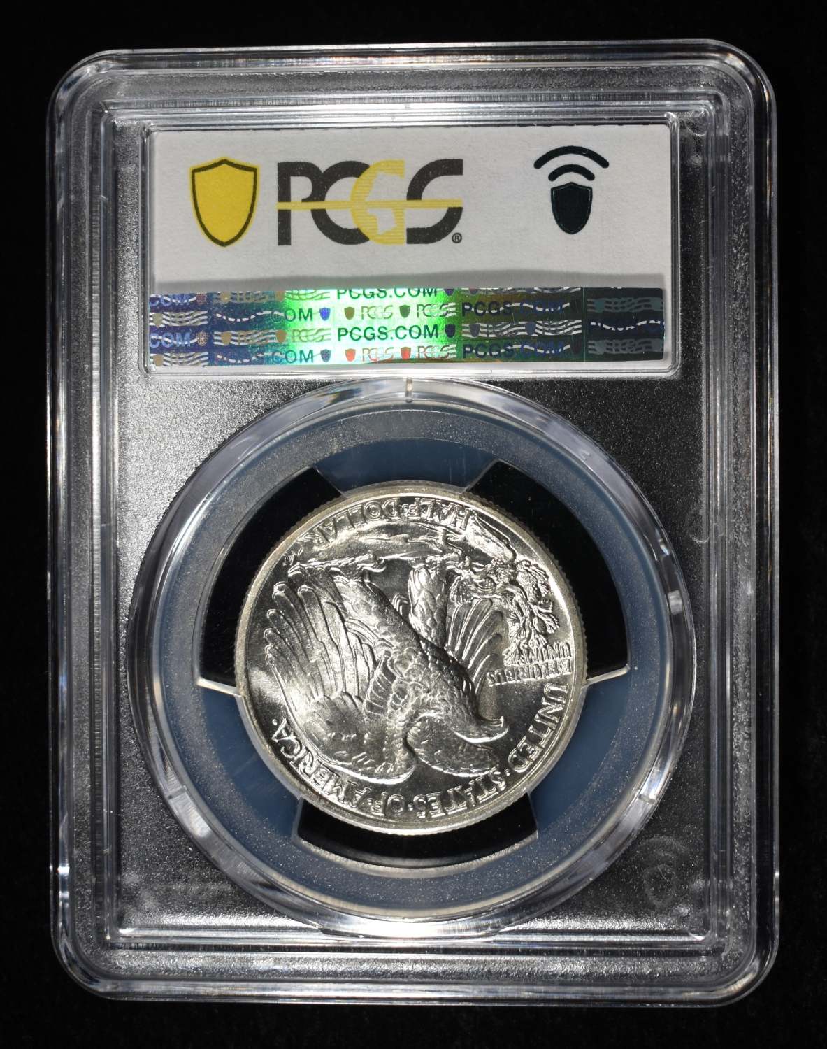 1942 WALKING LIBERTY HALF PCGS MS-64