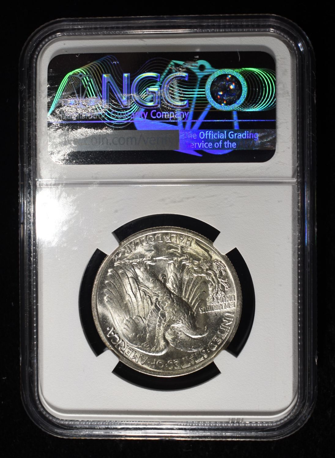 1946-S WALKING LIBERTY HALF DOLLAR NGC MS64