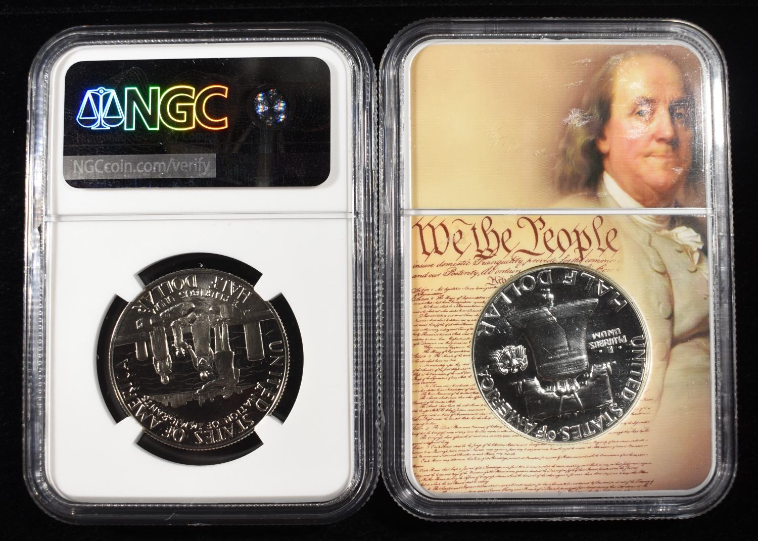 (2) NGC GRADED HALF DOLLARS