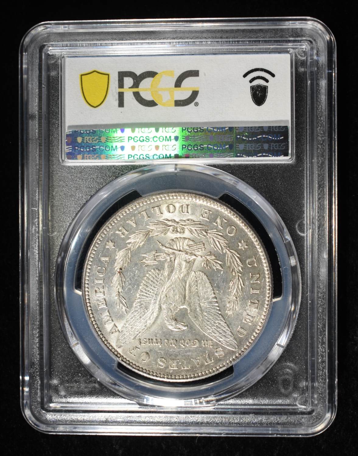 1878 7TF REV. 78 MORGAN DOLLAR PCGS AU-58