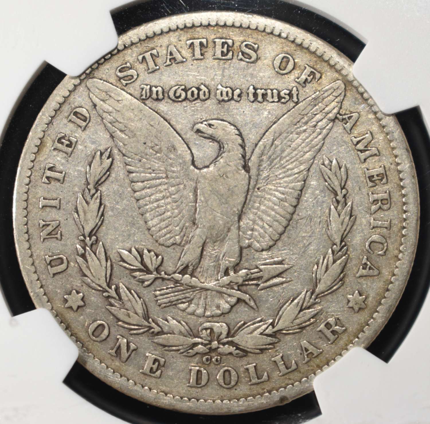 1878-CC MORGAN DOLLAR NGC F12