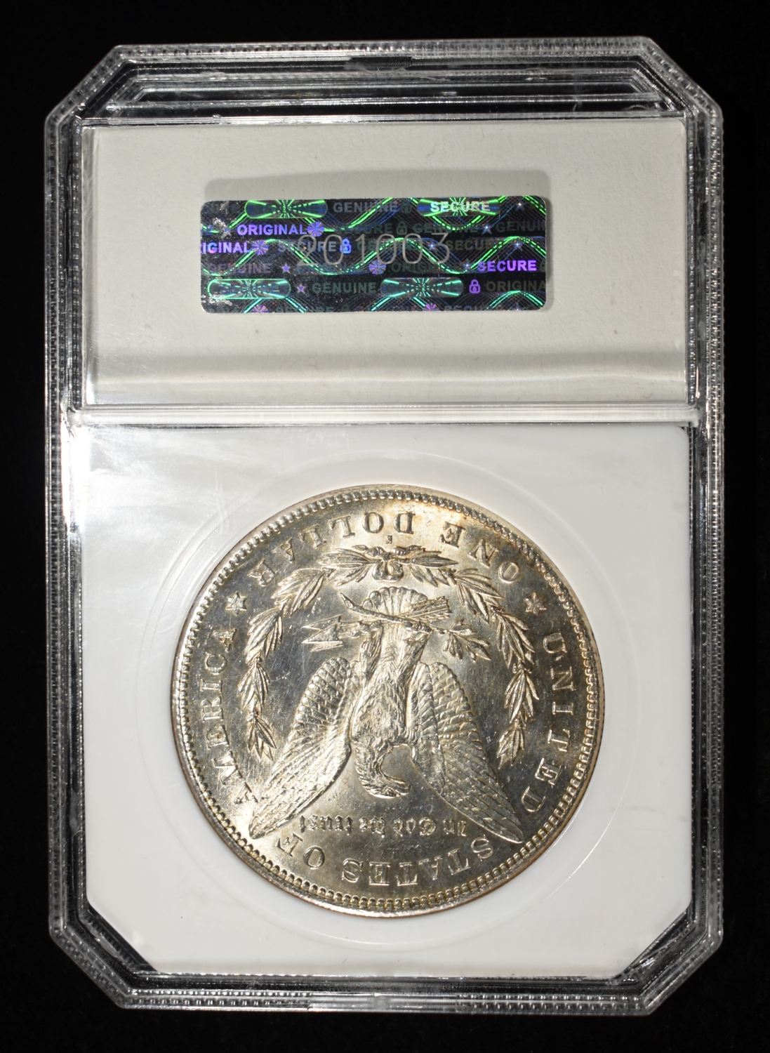1878-S MORGAN DOLLAR PCI SUPERB GEM BU PL