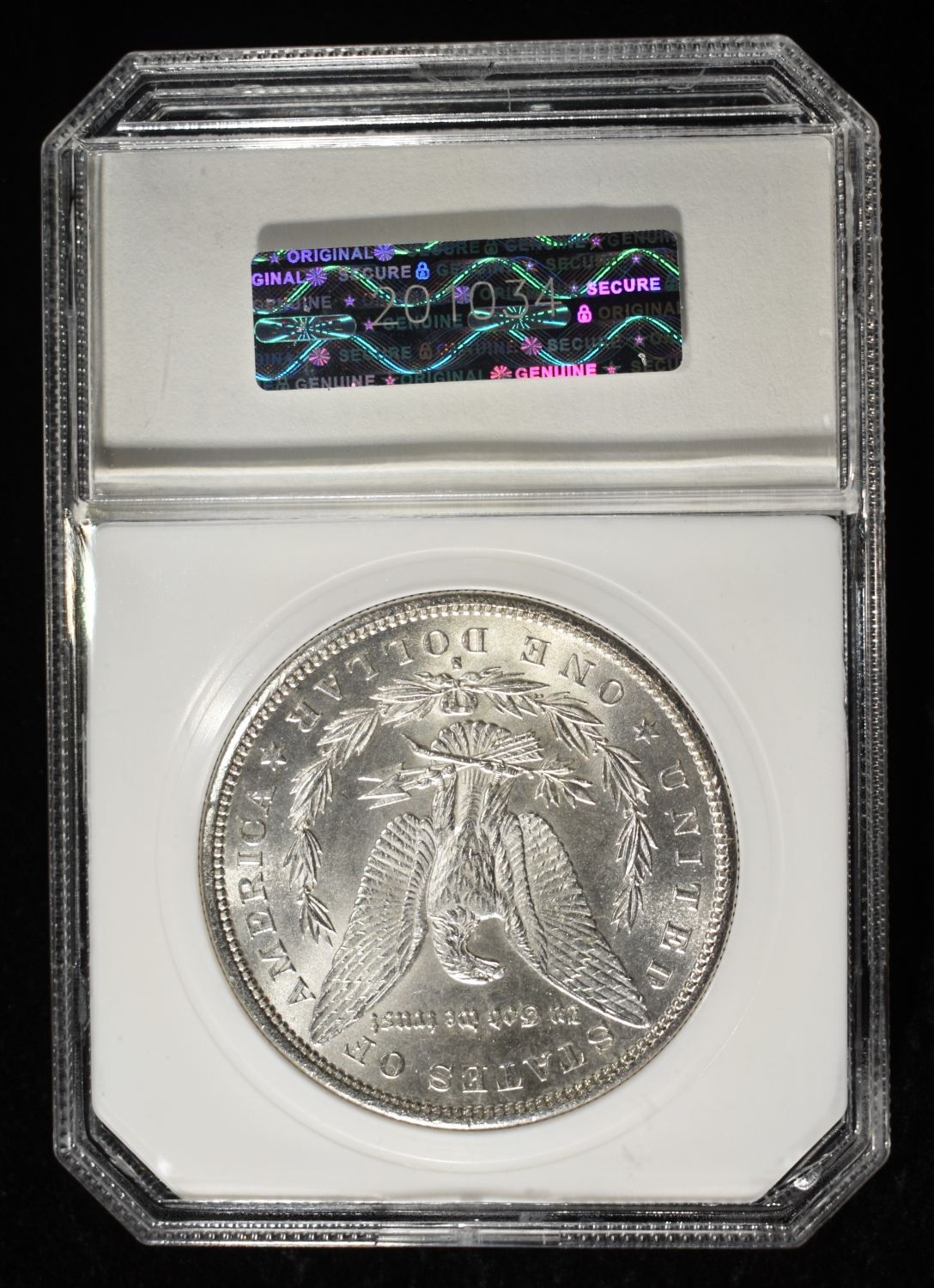 1879-S MORGAN DOLLAR PCI SUPERB GEM BU