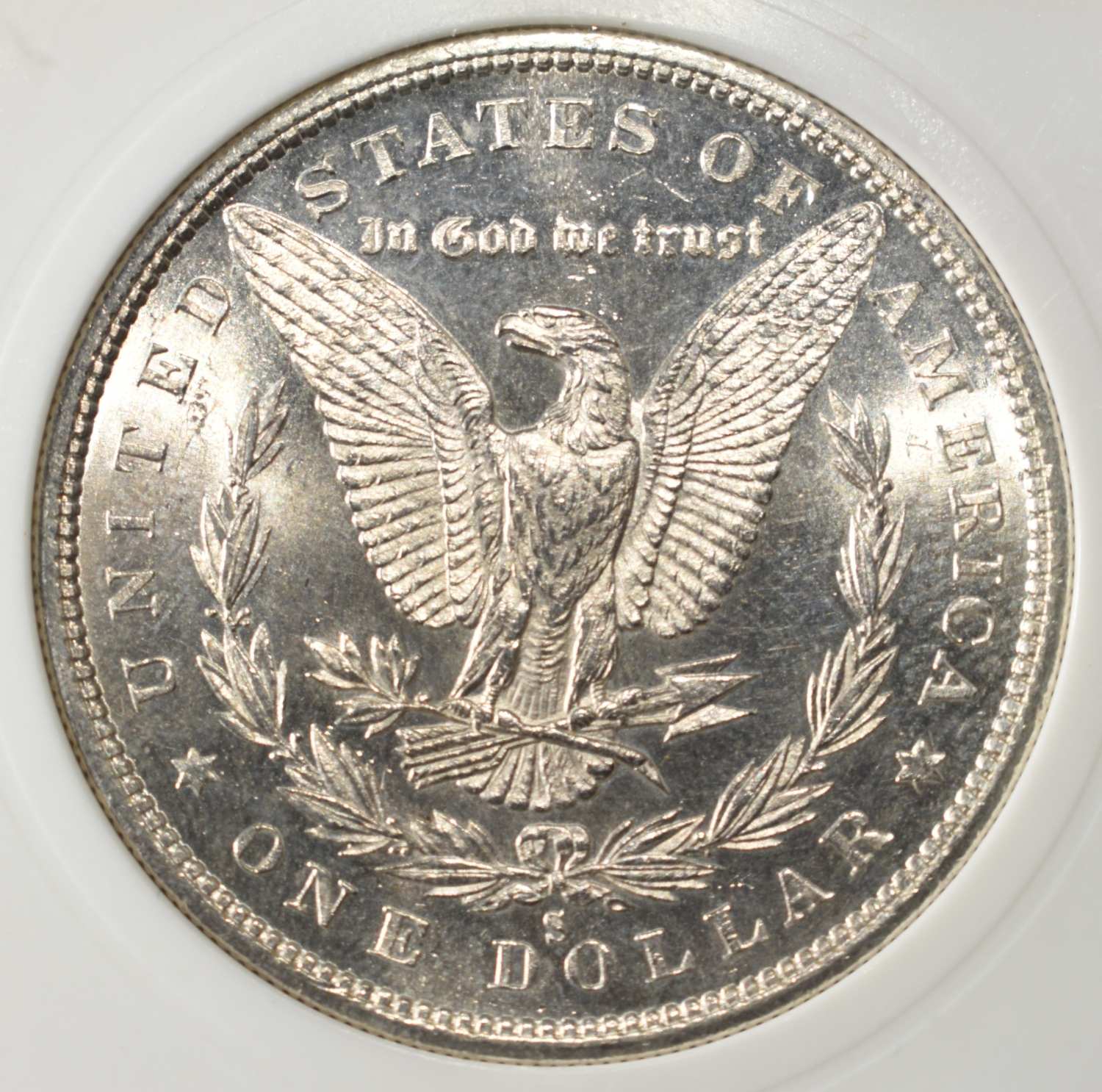 1880-S MORGAN DOLLAR PCI SUPERB GEM BU PL