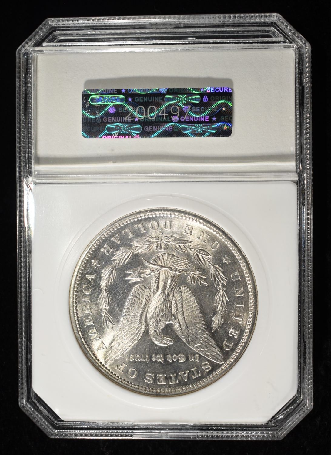1880-S MORGAN DOLLAR PCI SUPERB GEM BU PL