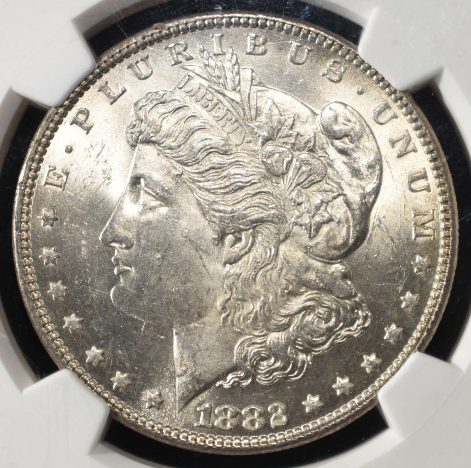 1882 MORGAN DOLLAR NGC MS-63