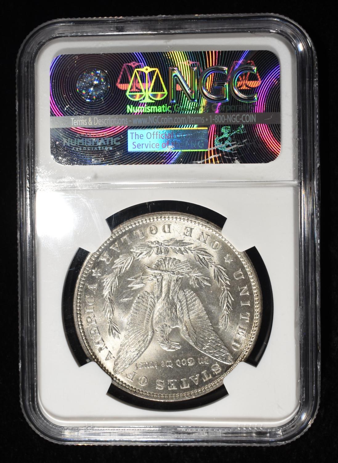 1882 MORGAN DOLLAR NGC MS-63
