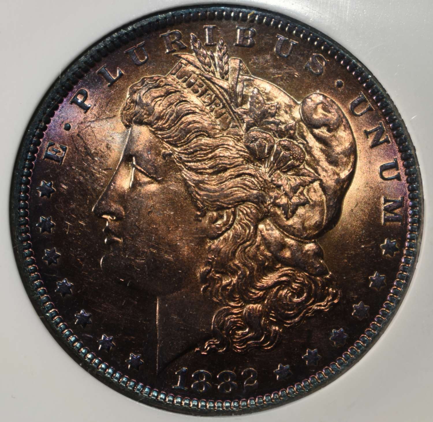 1882-O MORGAN DOLLAR PCI SUPERB GEM BU