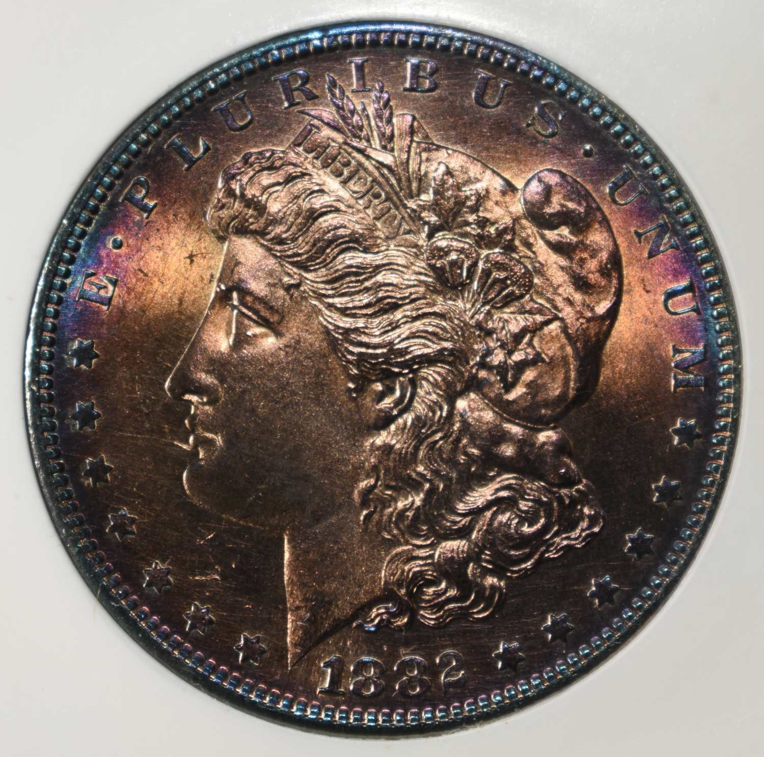 1882-S MORGAN DOLLAR PCI SUPERB GEM BU