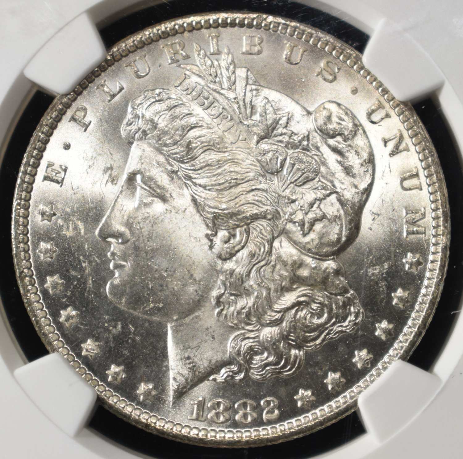 1882-CC MORGAN DOLLAR NGC MS63