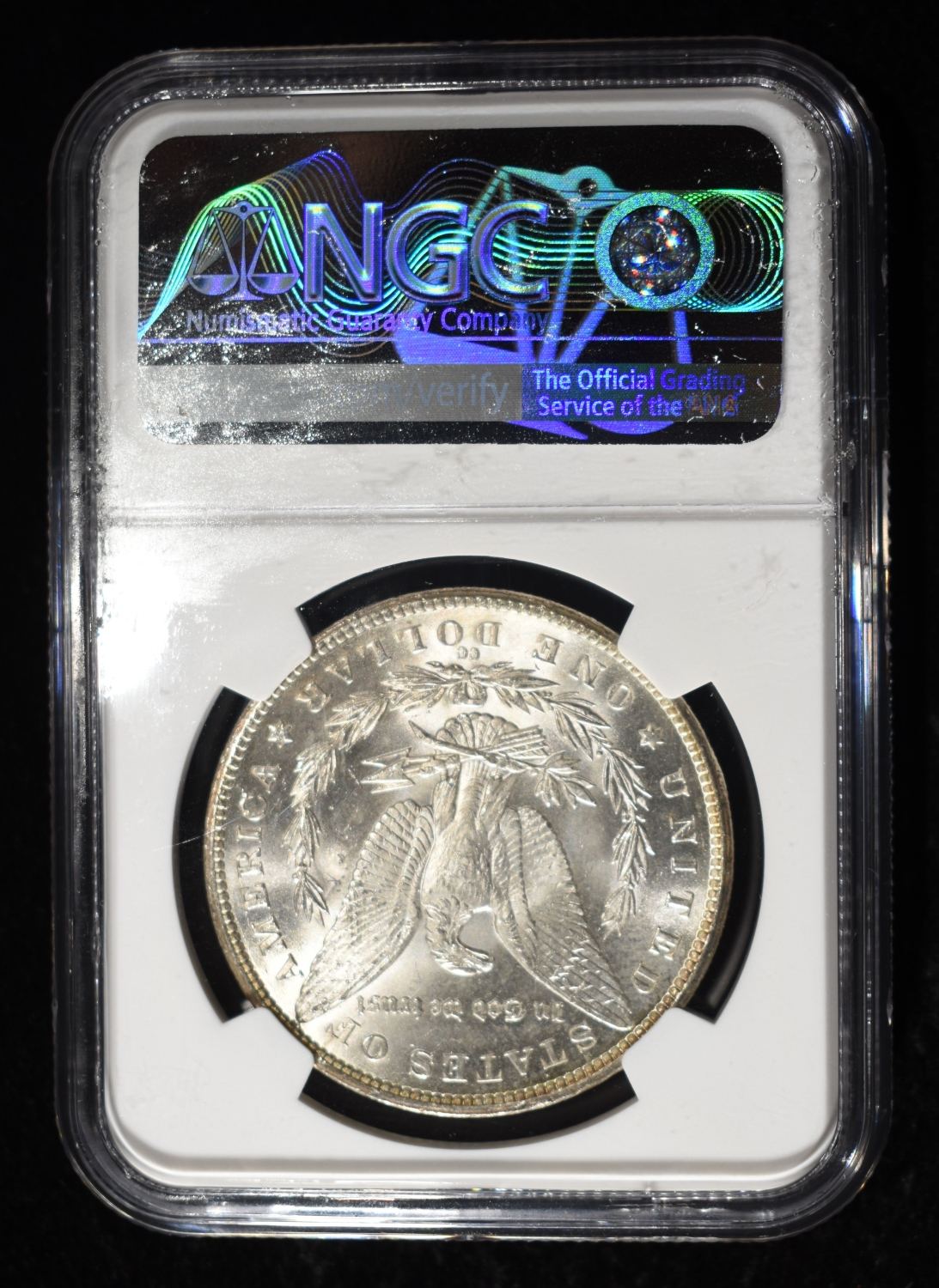 1882-CC MORGAN DOLLAR NGC MS63