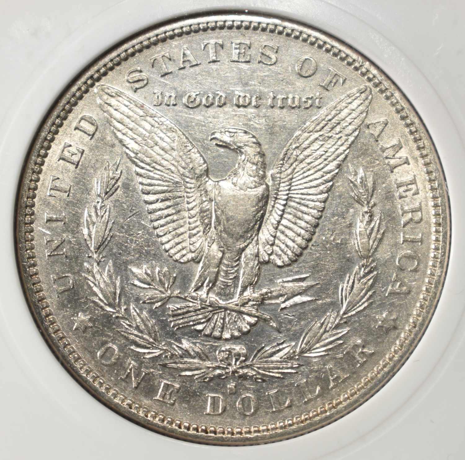 1884-S MORGAN DOLLAR PCI AU/BU