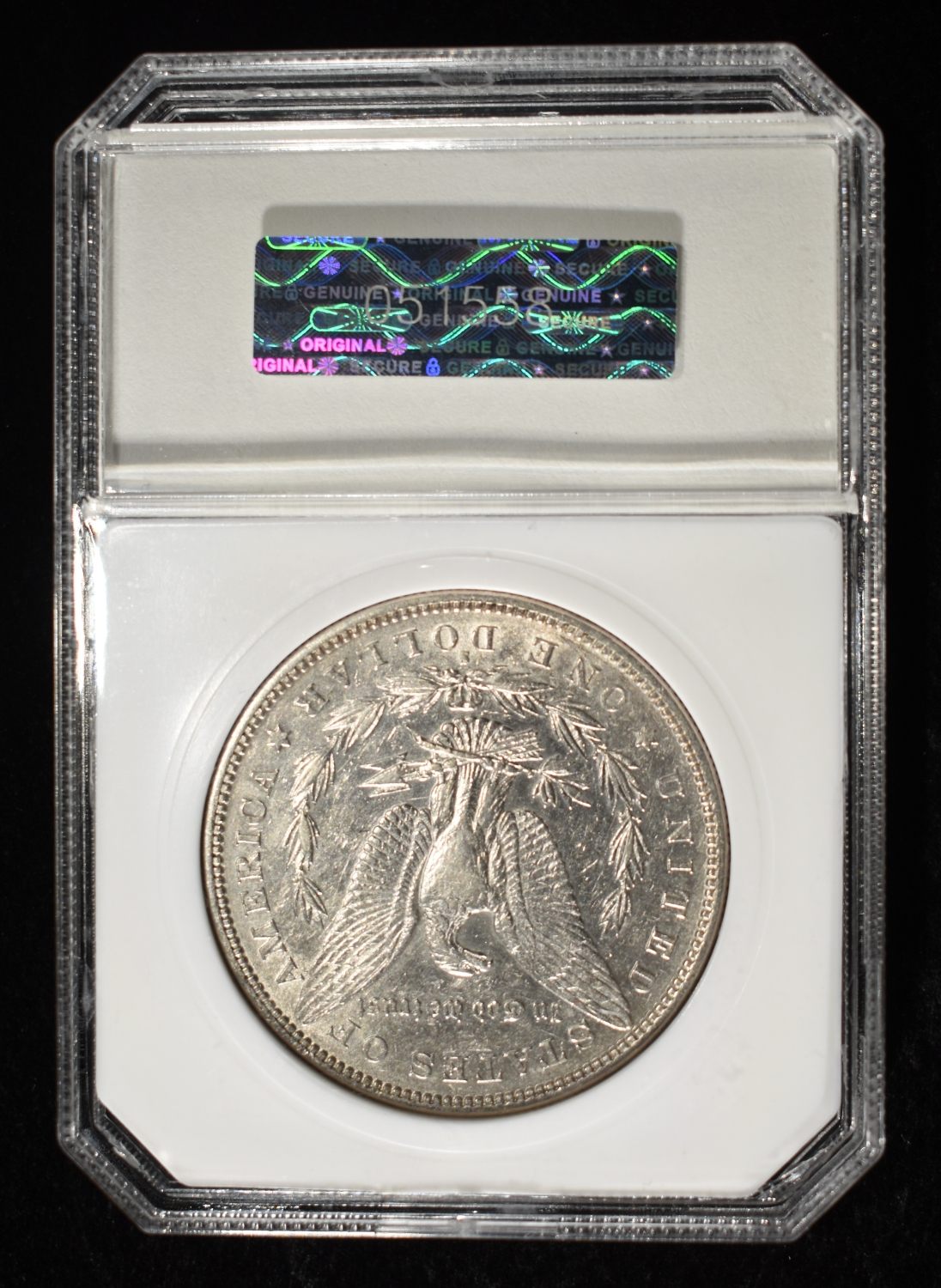 1884-S MORGAN DOLLAR PCI AU/BU
