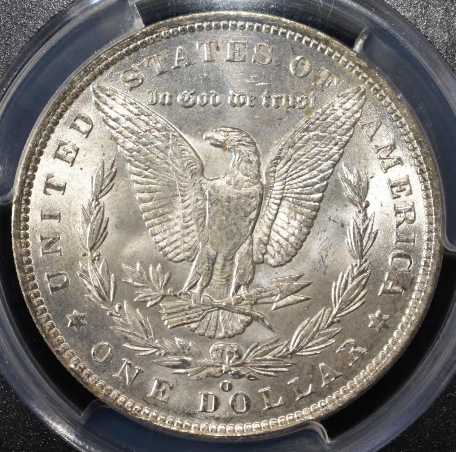 1885-O MORGAN DOLLAR PCGS MS-64+
