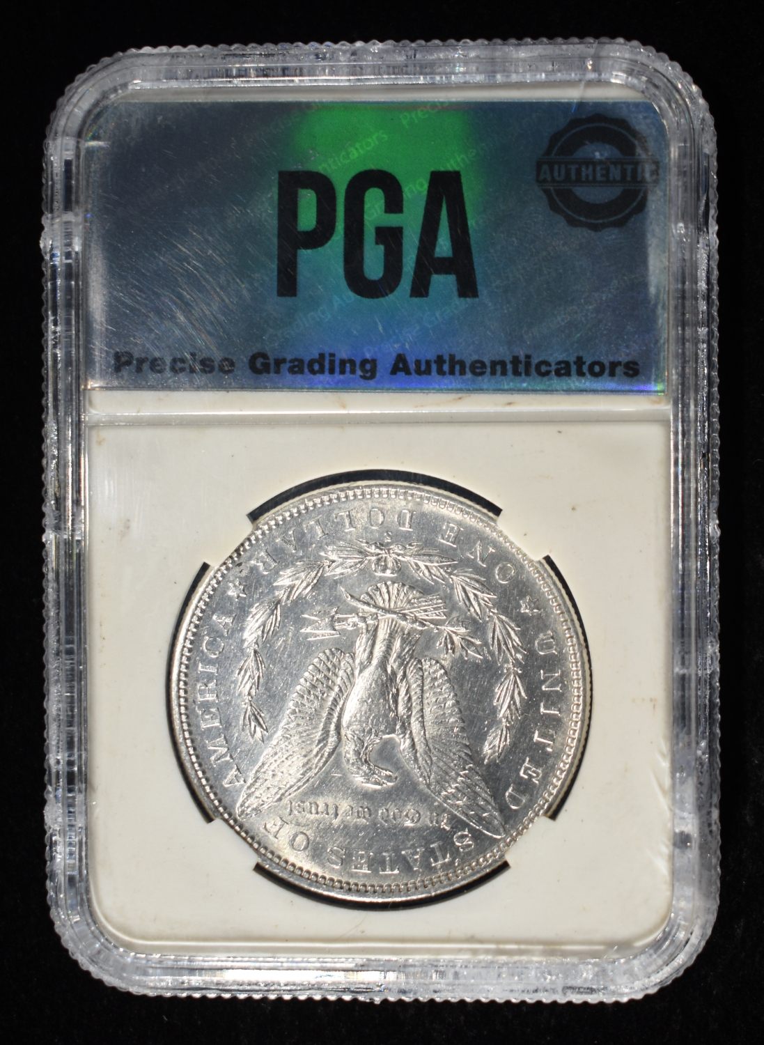 1886-S MORGAN DOLLAR PGA CH/GEM BU