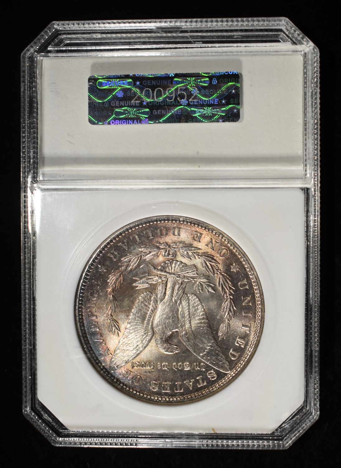1887 MORGAN DOLLAR PCI SUPERB GEM BU