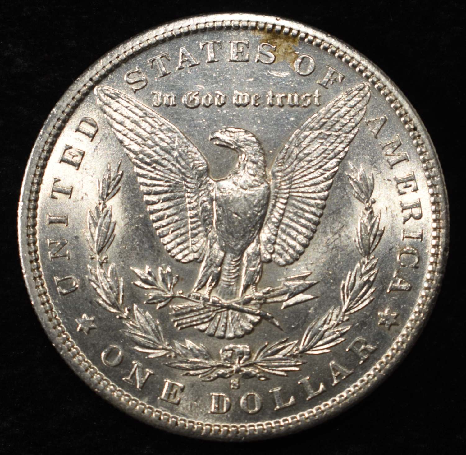 1887-S MORGAN DOLLAR AU