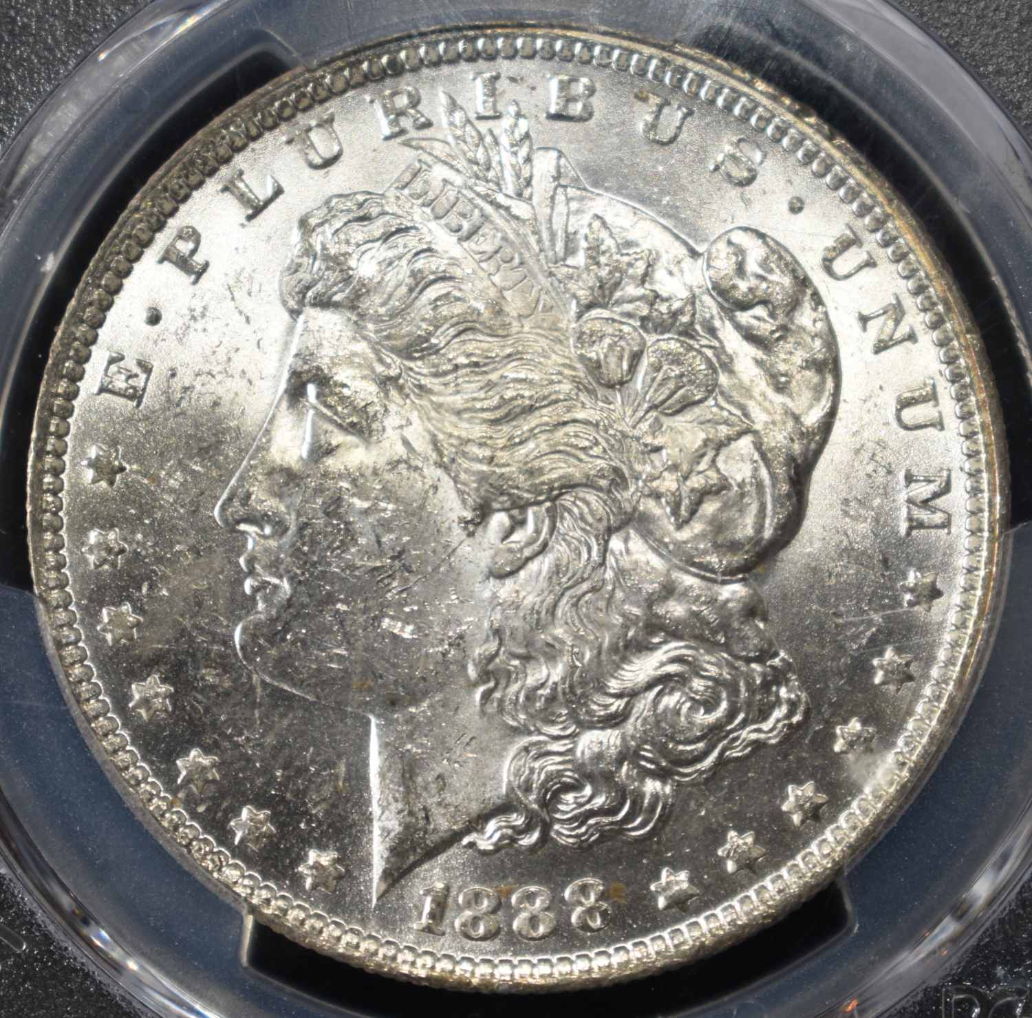 1888-O MORGAN DOLLAR PCGS MS-61