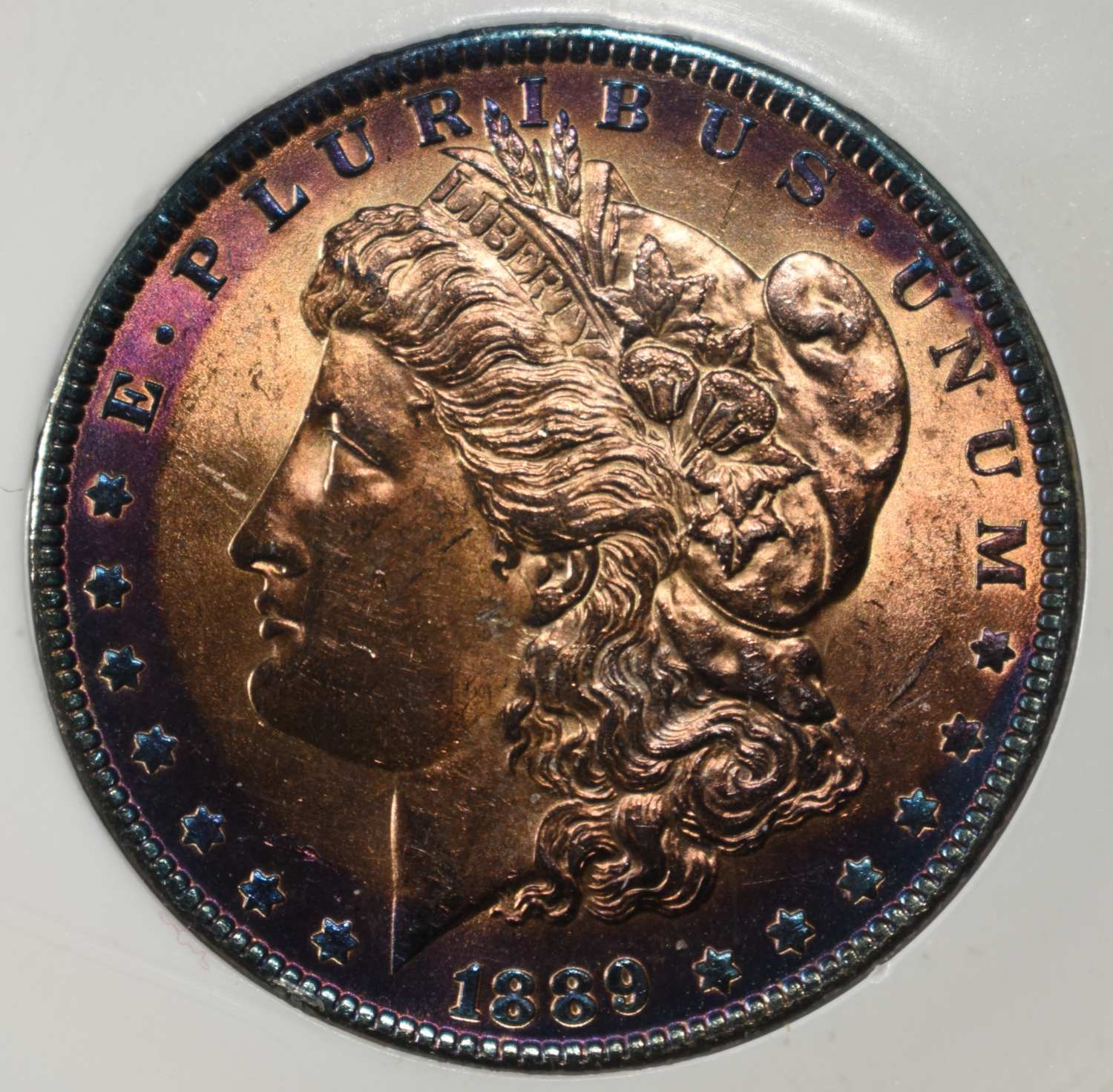 1889 MORGAN DOLLAR PCI GEM BU
