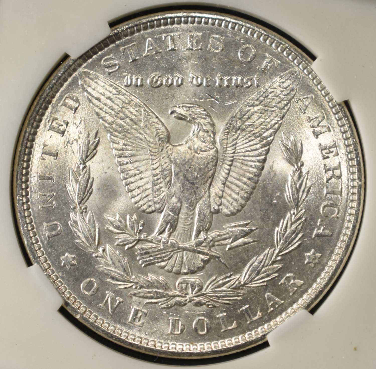 1890 MORGAN DOLLAR PGA CH/GEM BU