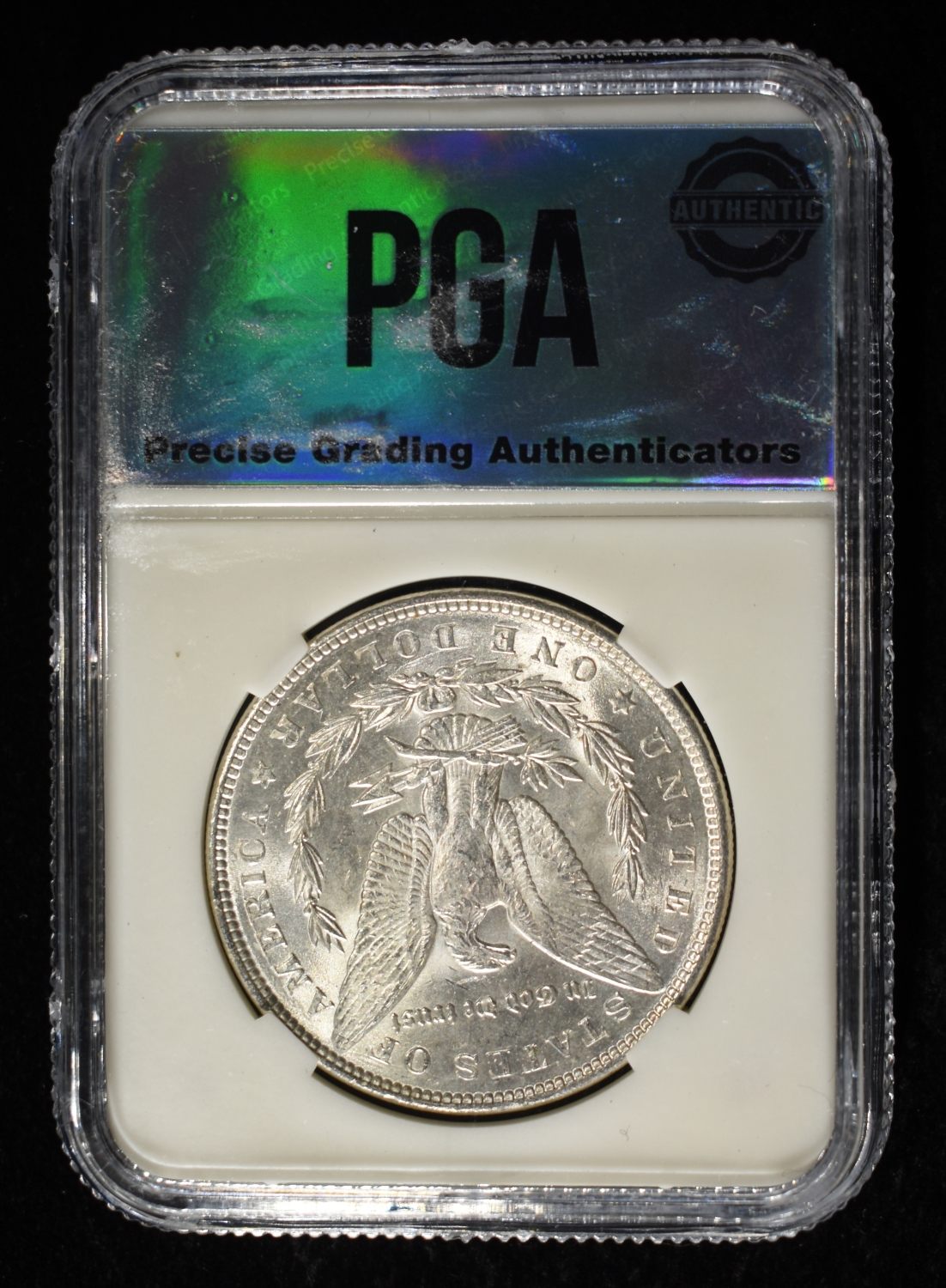 1890 MORGAN DOLLAR PGA CH/GEM BU