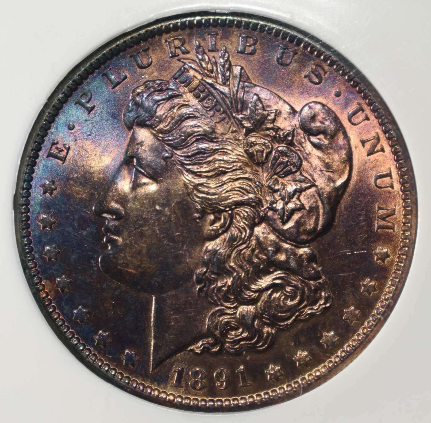 1891-S MORGAN DOLLAR PCI SUPERB GEM BU