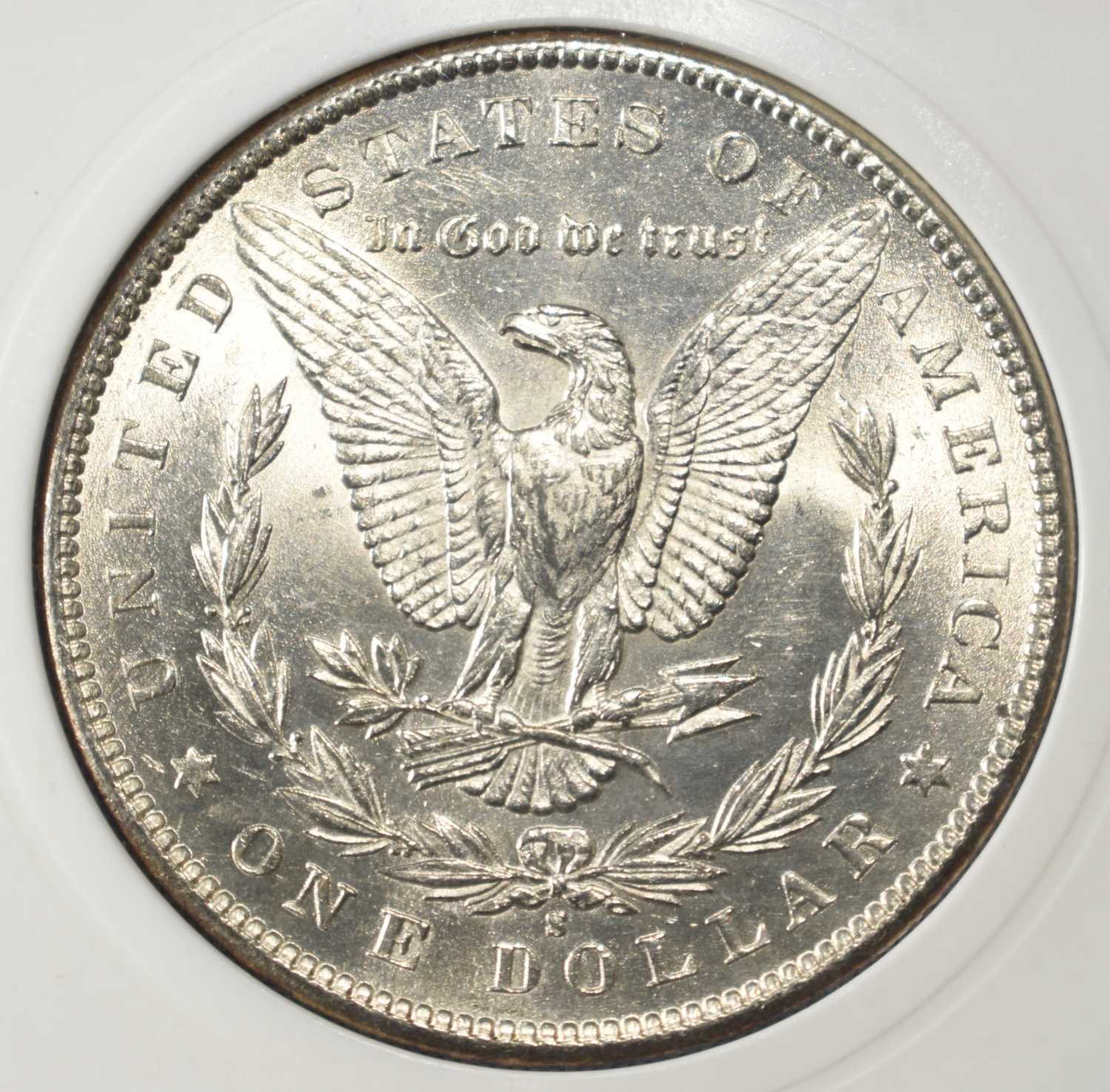 1891-S MORGAN DOLLAR PCI SUPERB GEM BU