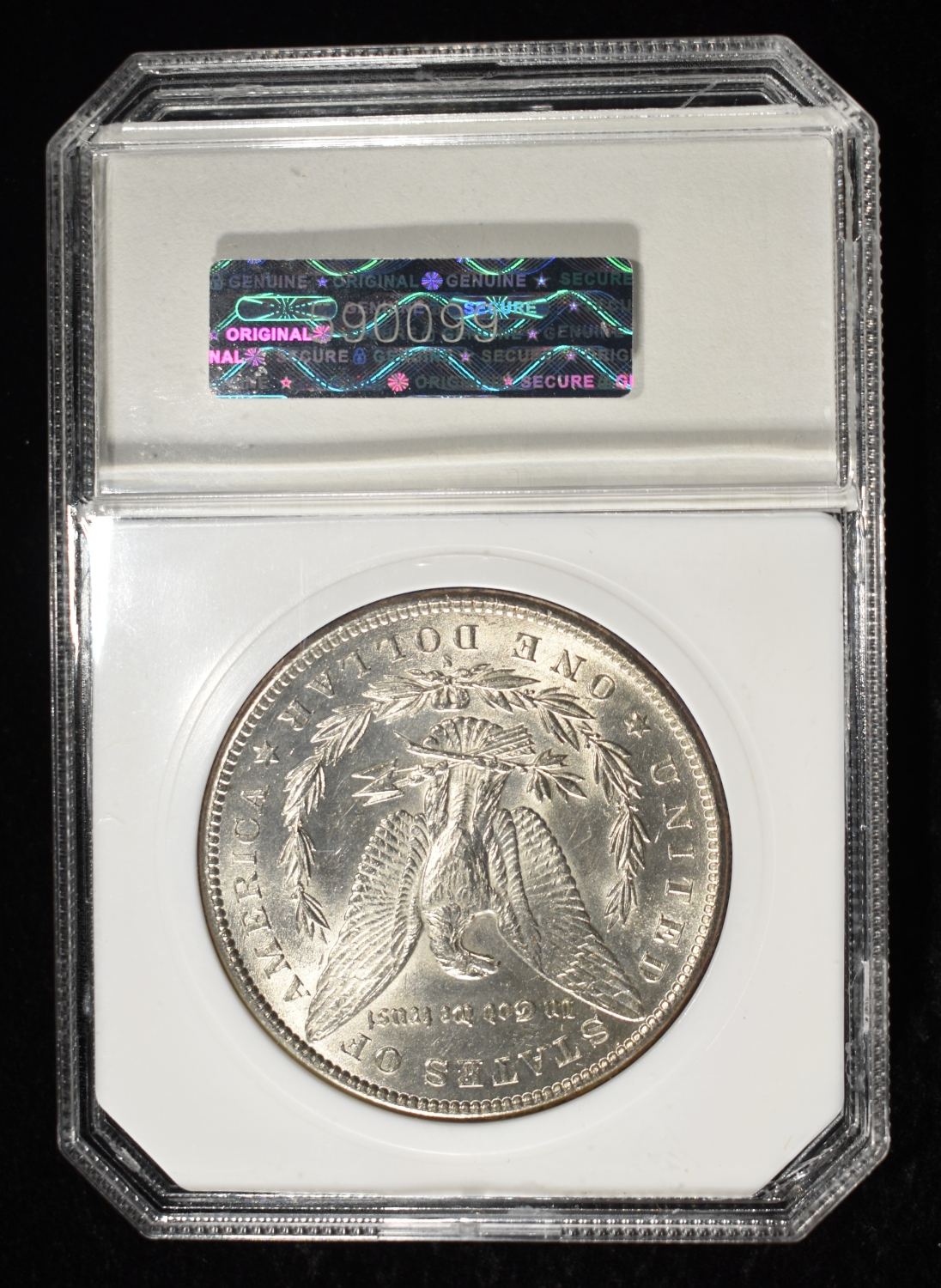 1891-S MORGAN DOLLAR PCI SUPERB GEM BU
