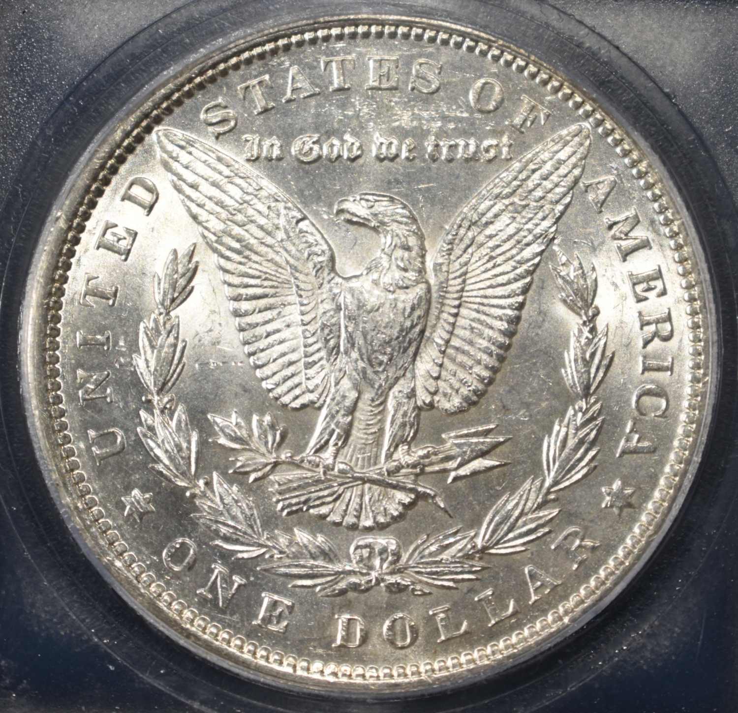 1892-O MORGAN DOLLAR ICG MS-62