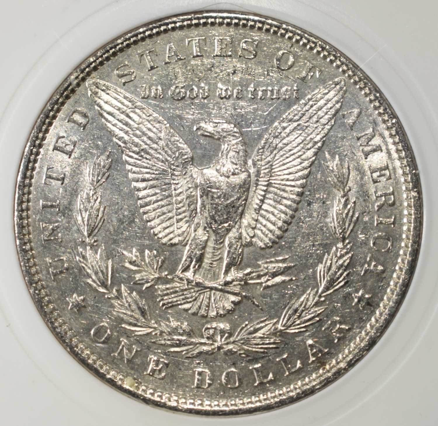 1896 MORGAN DOLLAR PCI GEM BU PL