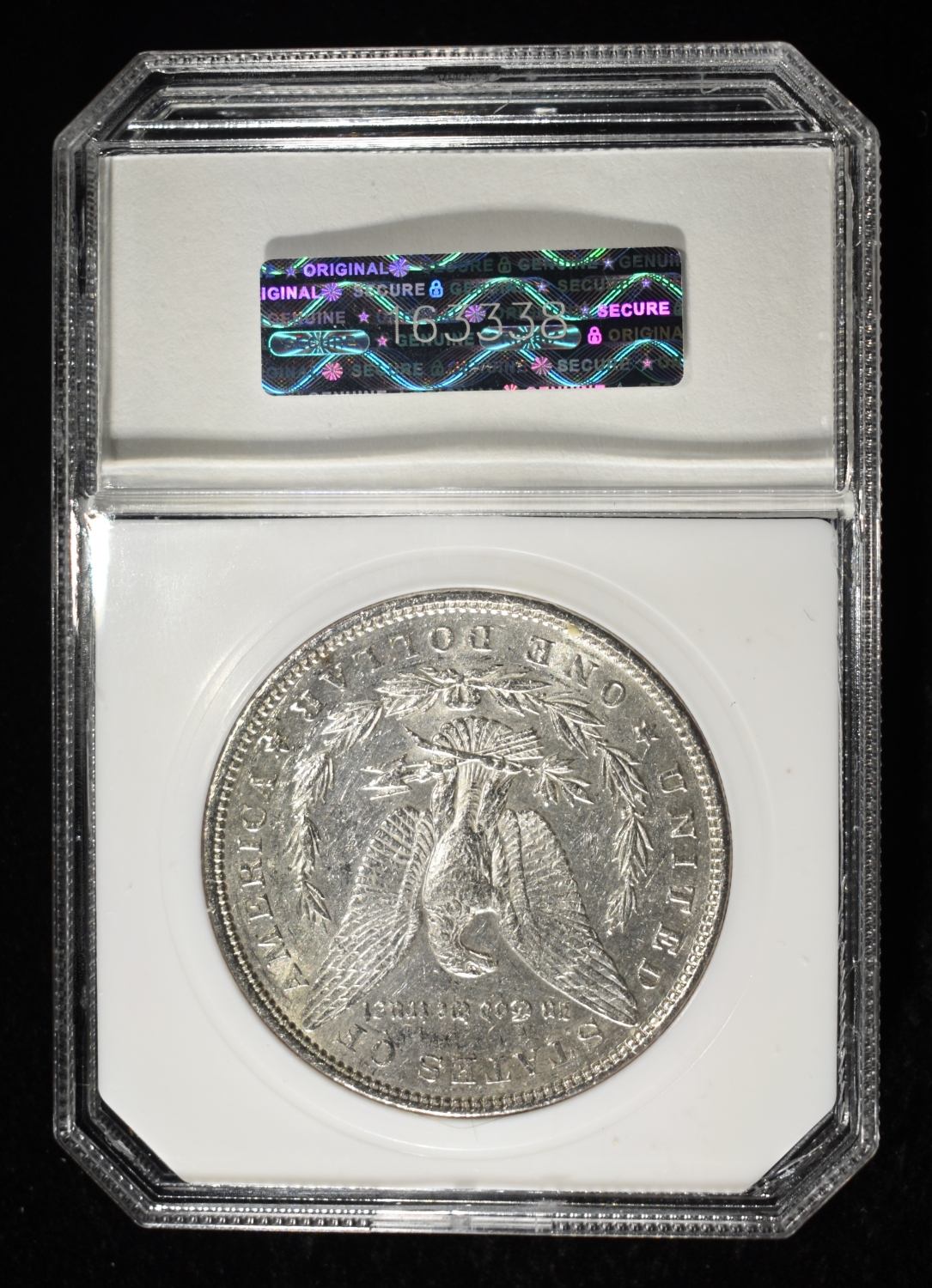 1896 MORGAN DOLLAR PCI GEM BU PL