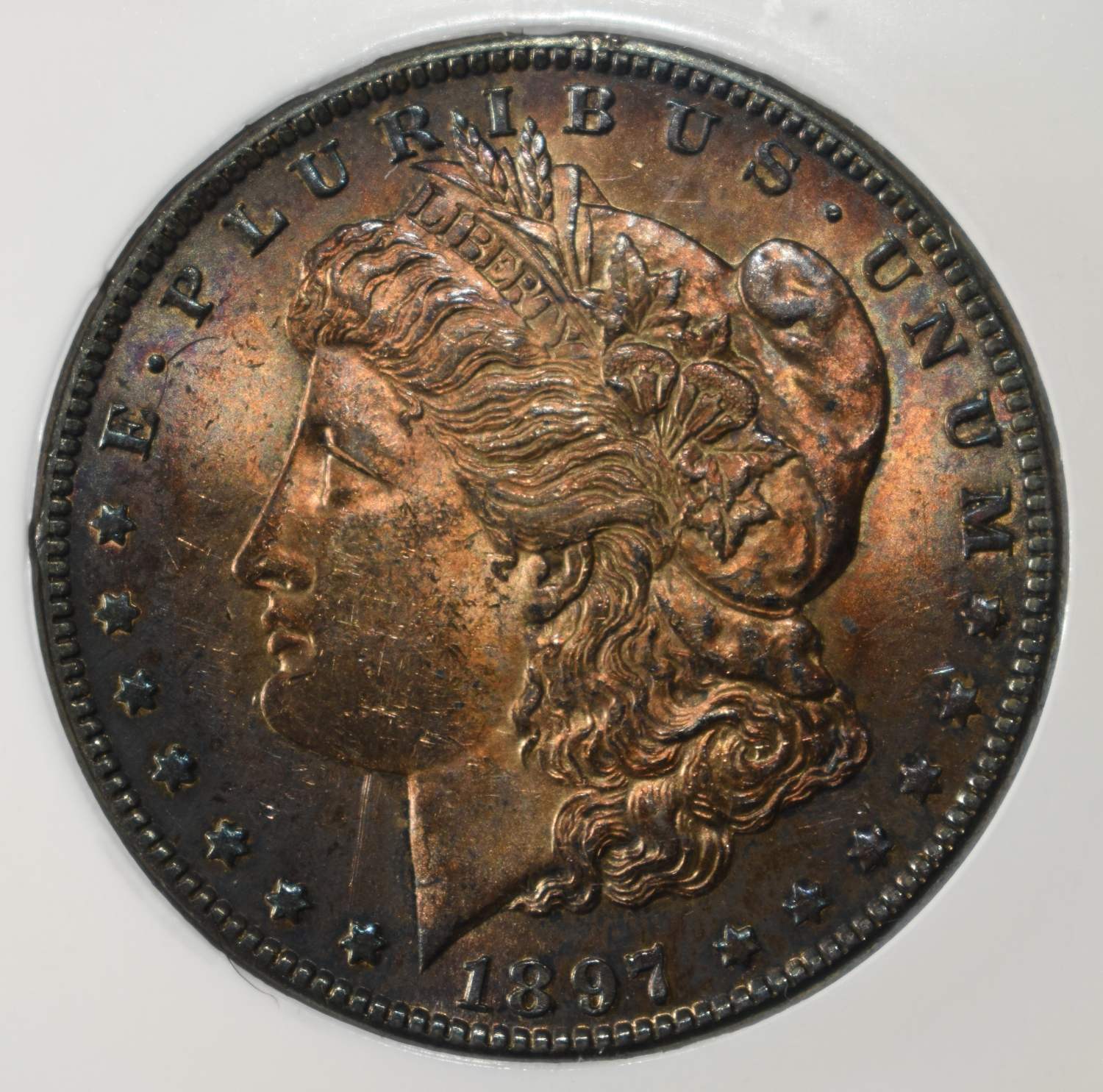 1897-S MORGAN DOLLAR PCI GEM BU