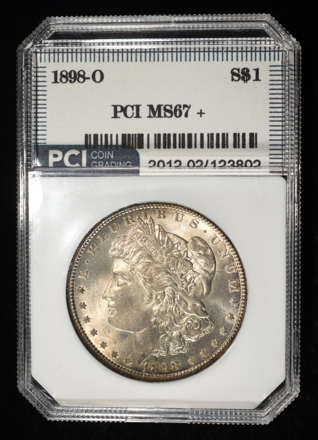 1898-O MORGAN DOLLAR PCI SUPERB GEM BU