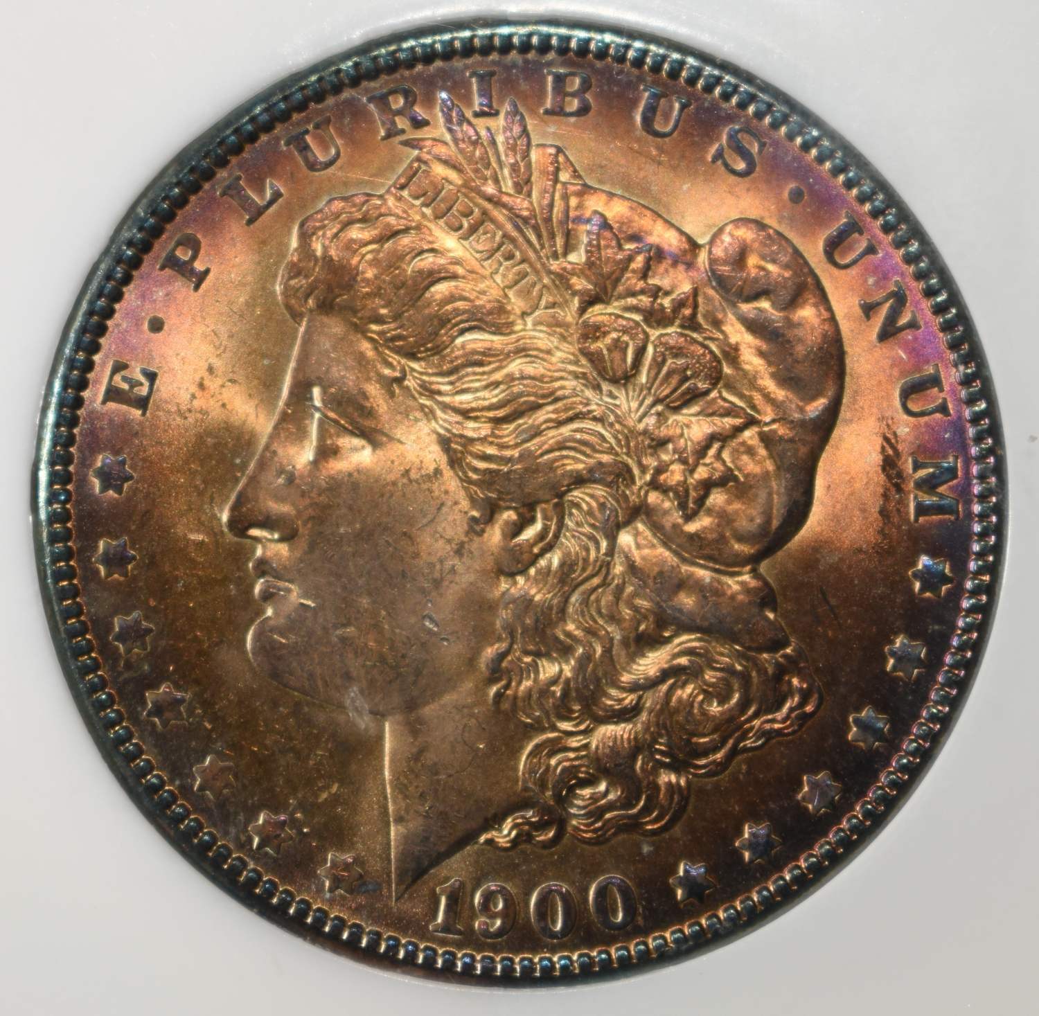 1900 MORGAN DOLLAR PCI SUPERB GEM BU