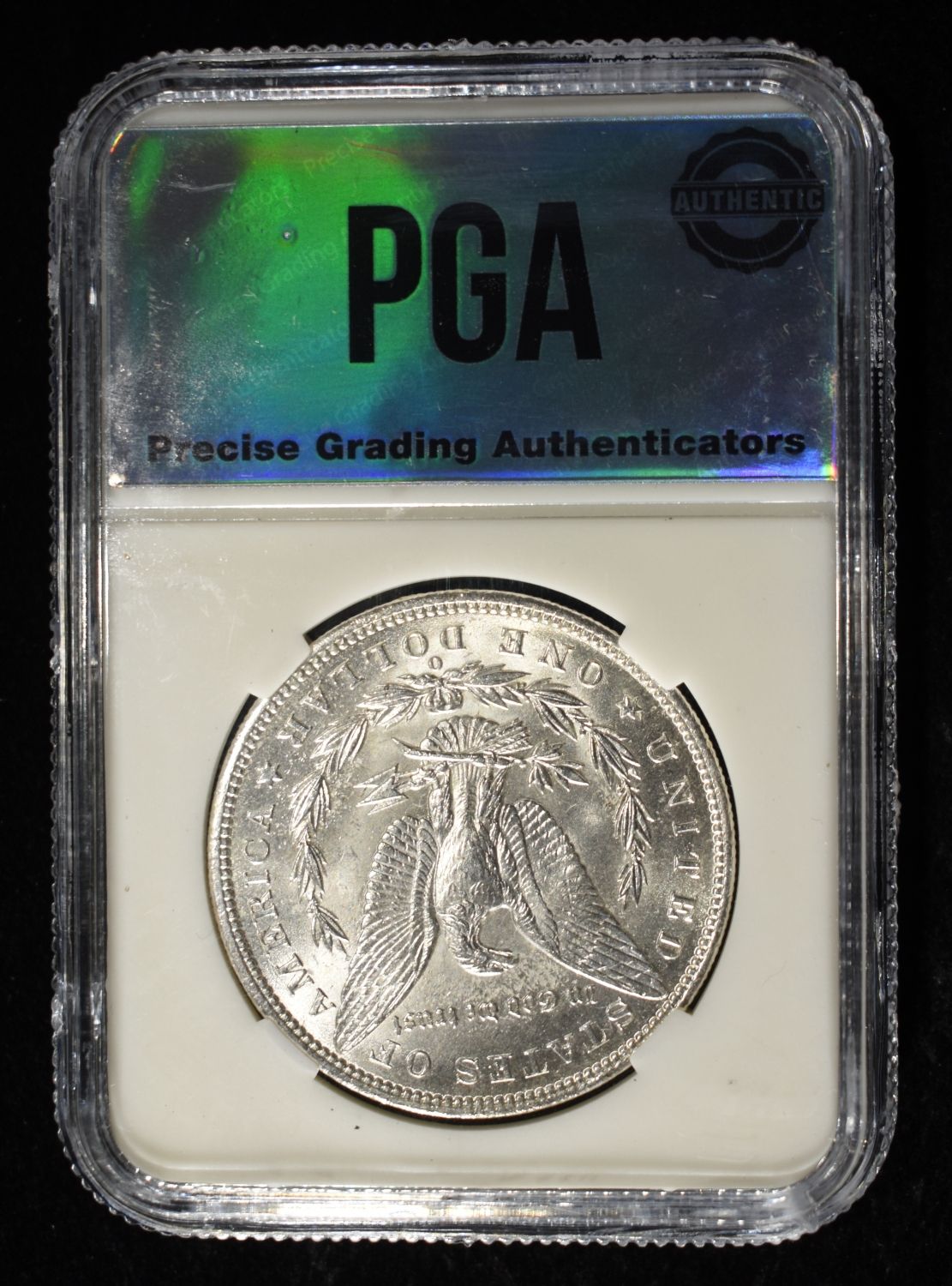 1901-O MORGAN DOLLAR PGA CH/GEM BU