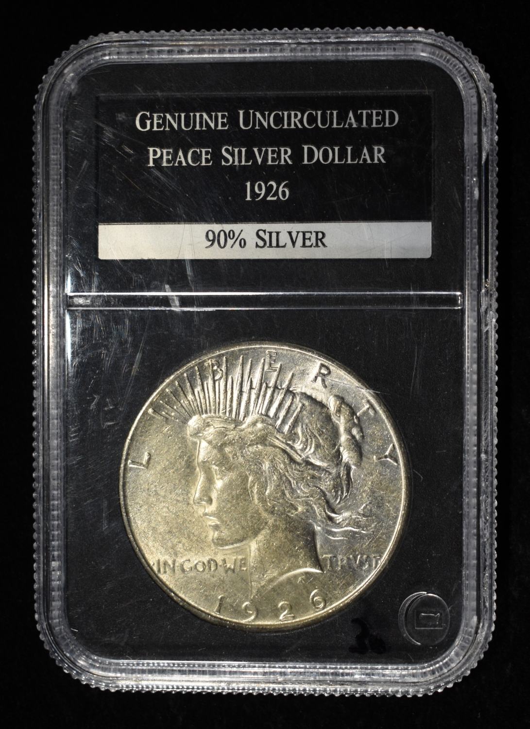 1926-S PEACE DOLLAR PCS UNC