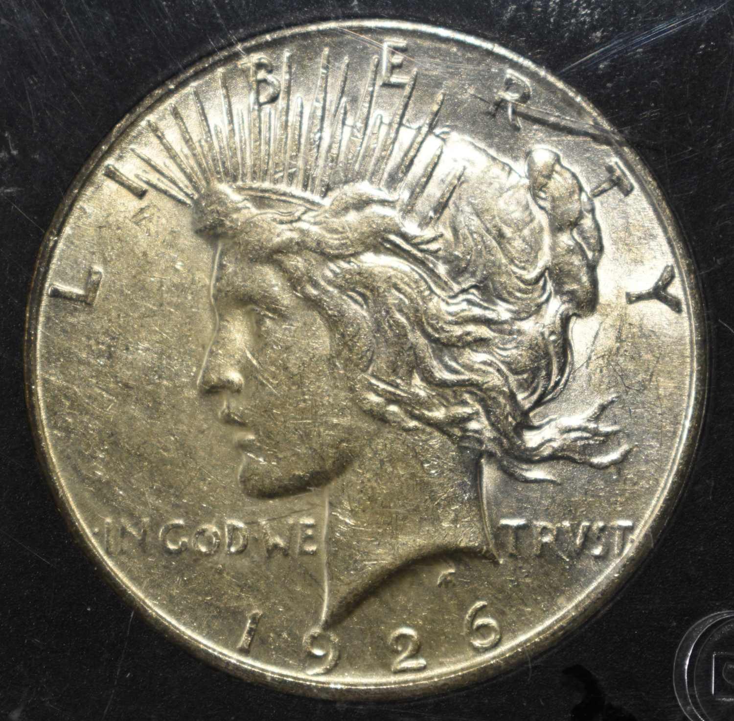 1926-S PEACE DOLLAR PCS UNC