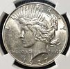 1927-S PEACE DOLLAR NGC AU-55. CHECK OUT OUR UPCOMING AUCTIONS ESTIMATE $150 - $200.Image - 1