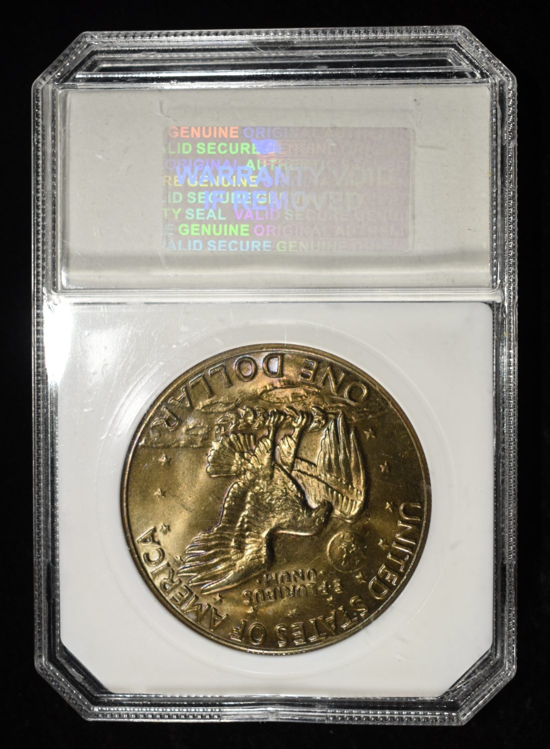 1974-D EISENHOWER DOLLAR PCI SUPERB GEM BU
