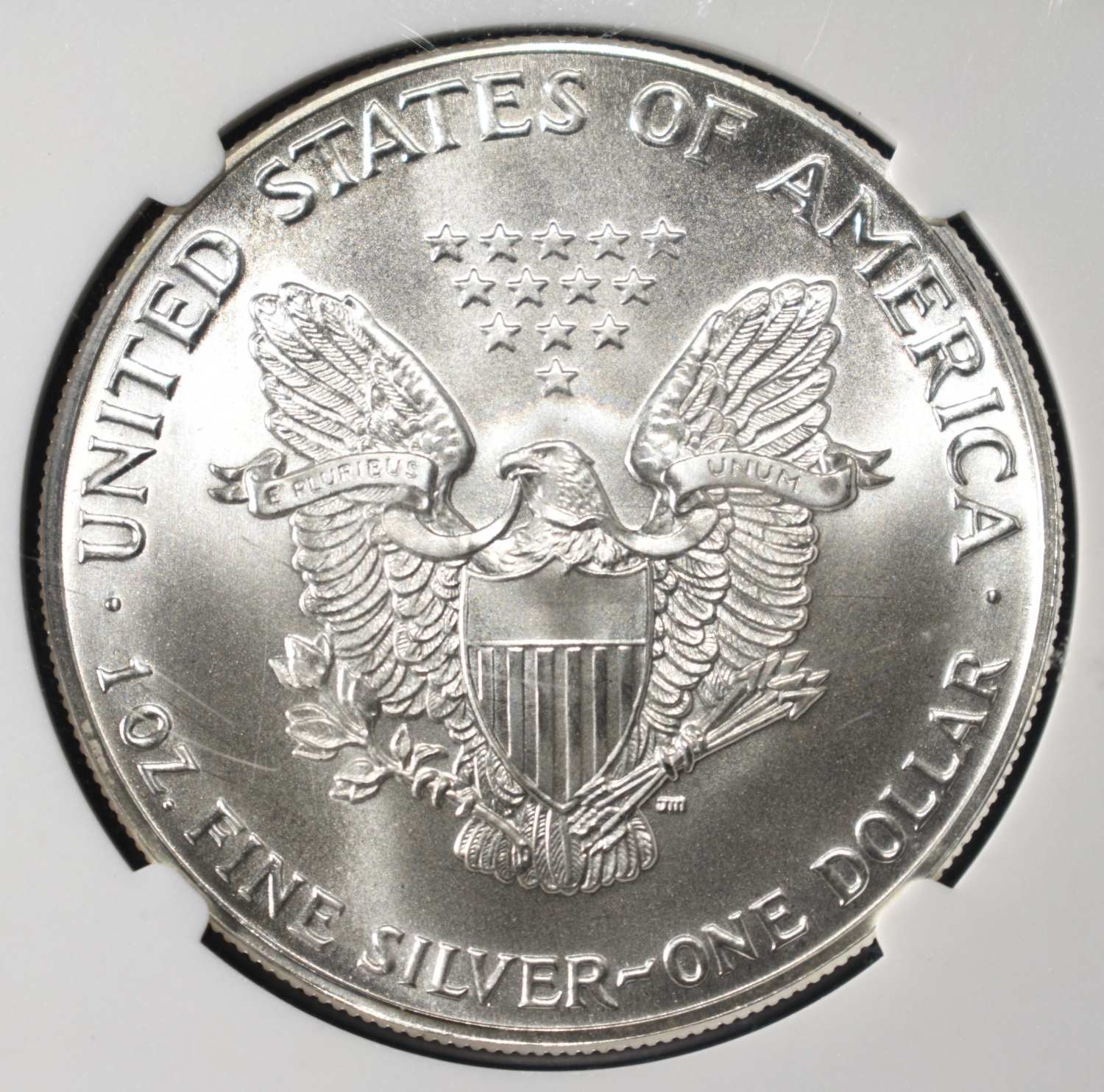 1986 AMERICAN SILVER EAGLE NGC MS69