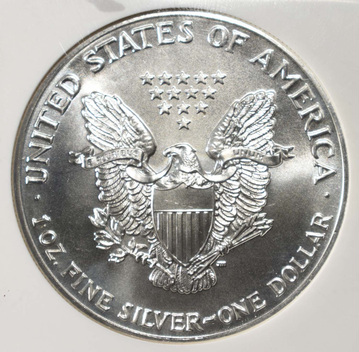 1990 AMERICAN SILVER EAGLE NGC MS69